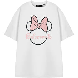 Disney - T-shirt - Femme (Blanc)
