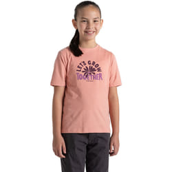 Craghoppers - T-shirt ELLIS LET´S GROW TOGETHER - Enfant (Coucher de soleil)