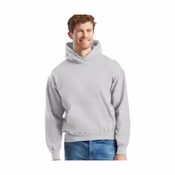 Fruit of the Loom - Sweat à capuche SUPERCOTTON - Homme (Gris clair chiné)