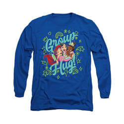 Disney Princess - T-shirt GROUP HUG! - Adulte (Bleu roi)