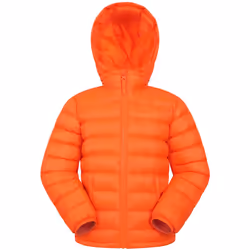 Mountain Warehouse - Veste matelassée SEASONS - Enfant (Orange vif)