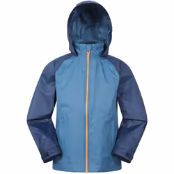 Mountain Warehouse - Veste imperméable TORRENT - Enfant (Bleu)
