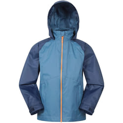 Mountain Warehouse - Veste imperméable TORRENT - Enfant (Bleu)