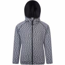 Mountain Warehouse - Veste à capuche MARATHON - Enfant (Noir)