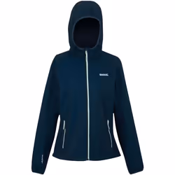 Regatta - Veste softshell - Femme (Bleu marine / Bleu clair pastel Chiné)