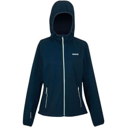 Regatta - Veste softshell - Femme (Bleu marine / Bleu clair pastel Chiné)