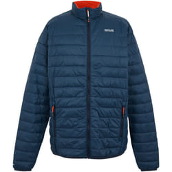 Regatta - Veste isolée HILLPACK - Homme (Denim sombre / Orange sanguine)