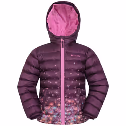Mountain Warehouse - Veste matelassée SEASONS - Enfant (Raisin)
