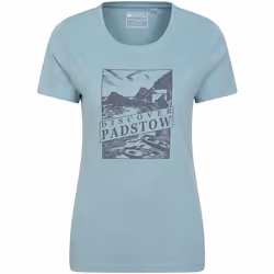 Mountain Warehouse - T-shirt DISCOVER PADSTOW - Femme (Bleu)