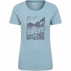 Mountain Warehouse - T-shirt DISCOVER ST IVES - Femme (Bleu)