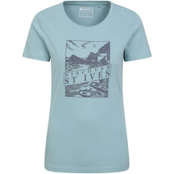 Mountain Warehouse - T-shirt DISCOVER ST IVES - Femme (Bleu)