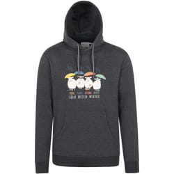 Mountain Warehouse - Sweat à capuche GREAT BRITISH WEATHER - Homme (Charbon)