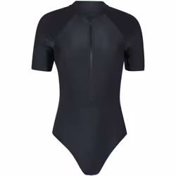 Mountain Warehouse - Maillot de bain 1 pièce Manches courtes SURFER - Femme (Noir)