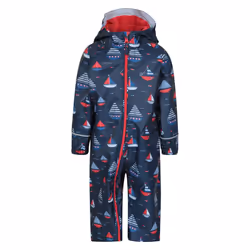 Mountain Warehouse - Combinaison de pluie PUDDLE - Enfant (Bleu marine)