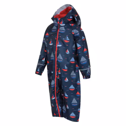 Mountain Warehouse - Combinaison de pluie PUDDLE - Enfant (Bleu marine)