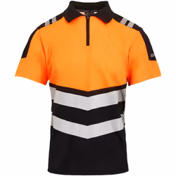 Regatta - Polo X-PRO - Homme (Noir / Orange)