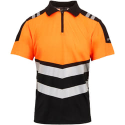 Regatta - Polo X-PRO - Homme (Noir / Orange)