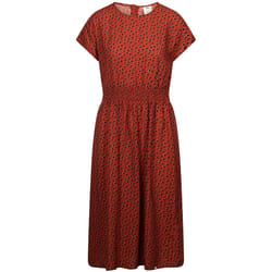 Trespass - Robe mi-longue SUSANNE - Femme (Rouge rouille)