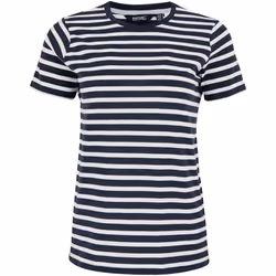 Regatta - T-shirt BAYLETTA - Femme (Bleu marine / Blanc)