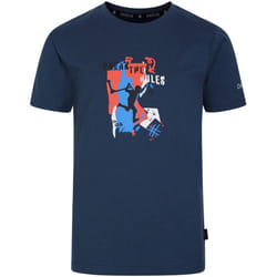 Dare 2B - T-shirt TRAILBLAZER - Enfant (Denim sombre / Pêche foncée)