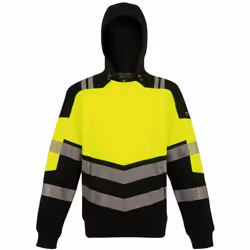 Regatta Professional - Sweat à capuche - Homme (Noir / Jaune)