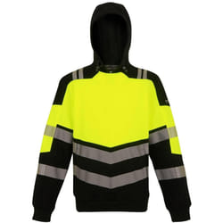 Regatta Professional - Sweat à capuche - Homme (Noir / Jaune)