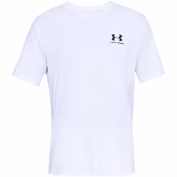 Under Armour - T-shirt Manches courtes SPORTSTYLE - Homme (Blanc / Noir)