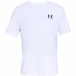 Under Armour - T-shirt Manches courtes SPORTSTYLE - Homme (Blanc / Noir)