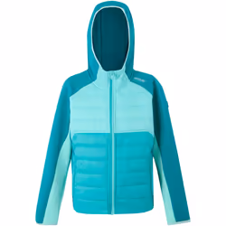 Regatta - Veste hybride KIELDER - Enfant (Turquoise vif / Bleu ciel / Bleu)