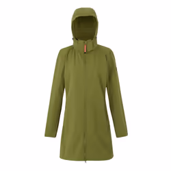 Regatta - Veste softshell CARISBROOKE - Femme (Vert néphrite / Pêche foncée)