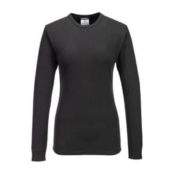 Portwest - T-shirt manches longues - Femme (Noir)