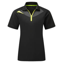 Portwest - Polo manches courtes DX4 - Femme (Noir)