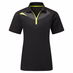 Portwest - Polo manches courtes DX4 - Femme (Noir)