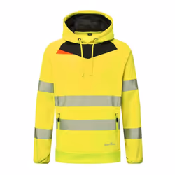 Portwest - Sweat à capuche DX4 - Homme (Jaune / Noir)