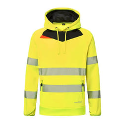 Portwest - Sweat à capuche DX4 - Homme (Jaune / Noir)