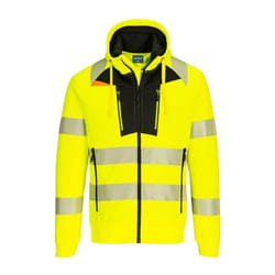 Portwest - Sweat à capuche DX4 - Adulte (Jaune / Noir)