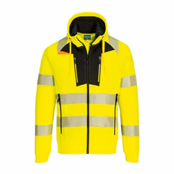 Portwest - Sweat à capuche DX4 - Adulte (Jaune / Noir)