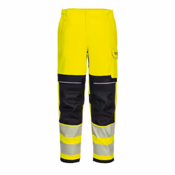 Portwest - Pantalon de travail PW3 - Femme (Jaune / Noir)