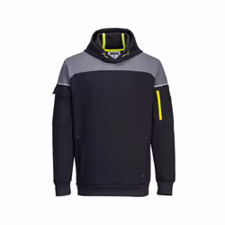 Portwest - Sweat à capuche PW3 - Homme (Noir / Gris)