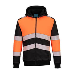Portwest - Sweat à capuche PW3 - Homme (Orange / Noir)