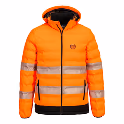 Portwest - Veste matelassée HI-VIS - Homme (Orange / Noir)