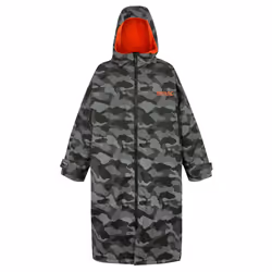 Regatta - Peignoir à langer imperméable - Adulte (Gris / Noir)