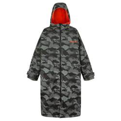 Regatta - Peignoir à langer imperméable - Adulte (Gris / Noir)