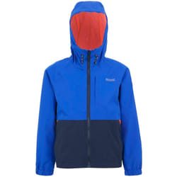 Regatta - Veste imperméable HANLEIGH - Enfant (Bleu olympien / Bleu marine / Orange sanguine)