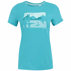 Regatta - T-shirt FINGAL - Femme (Turquoise vif)
