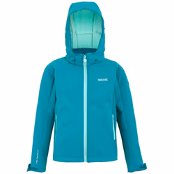 Regatta - Veste softshell ACIDITY - Enfant (Bleu / Bleu ciel)