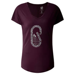 Dare 2B - T-shirt SERENE - Femme (Prune sombre)