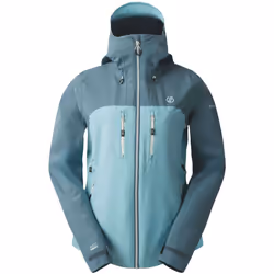 Dare 2B - Veste imperméable DIVERGING - Femme (Bleu gris / Aquifère)