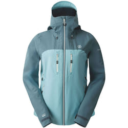 Dare 2B - Veste imperméable DIVERGING - Femme (Bleu gris / Aquifère)
