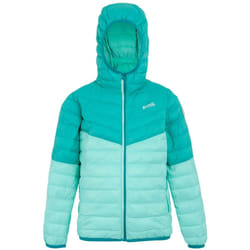 Regatta - Veste à capuche HILLPACK - Enfant (Bleu ciel / Turquoise vif)